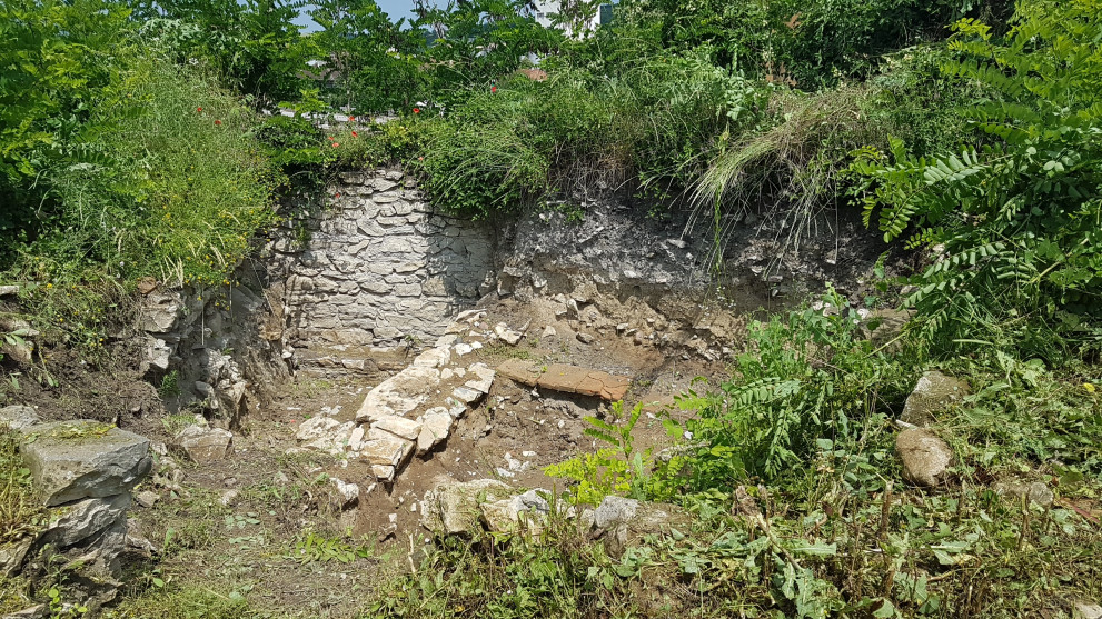 Мястото на разкопките