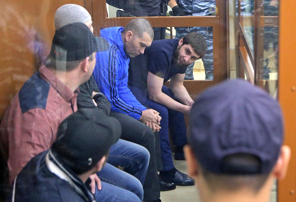 Съдът реши, че петимата - Дадаев, Анзор и Шадид Губашеви, Тамерлан Ескерханов и Хамзат Бахаев, не заслужават снизхождение.