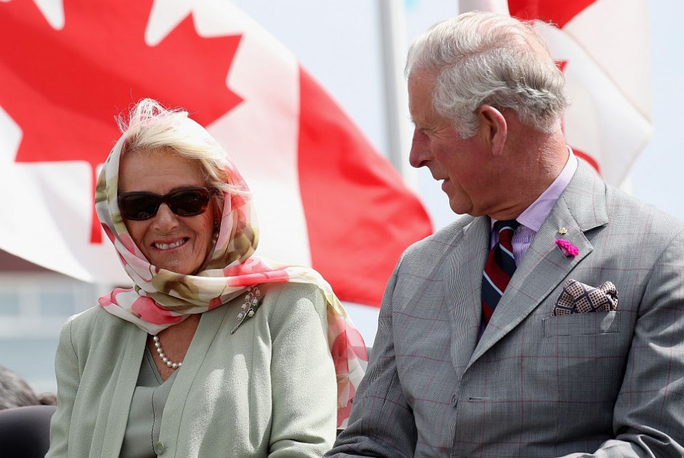  Принц Чарлз е в Канада дружно с херцогинята на Корнуол на кралско посещаване 