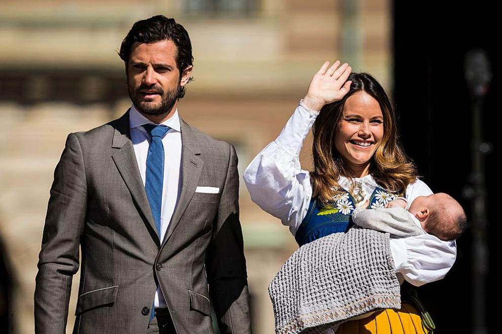  Шведският принц Карл Филип и брачната половинка му принцеса София станаха родители за повторно 