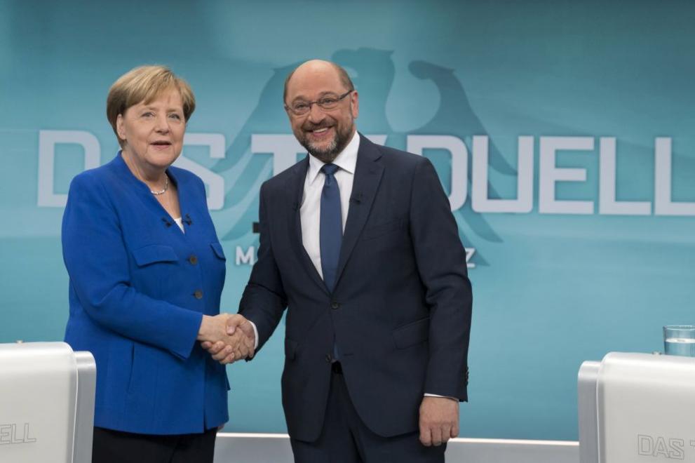 Меркел и Шулц