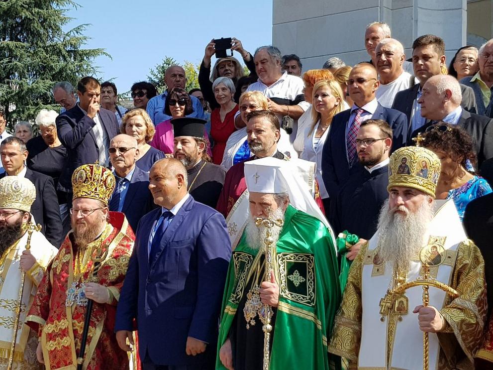 Министър-председателят бе в Русе за откриването на новопостроената църква „Всех Святих“