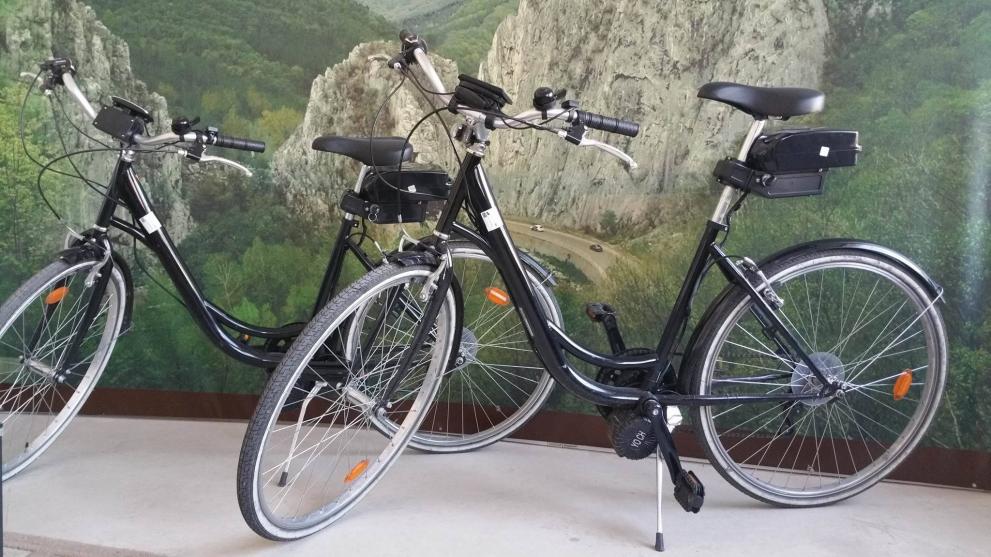 Новите електрически велосипеди във Враца.