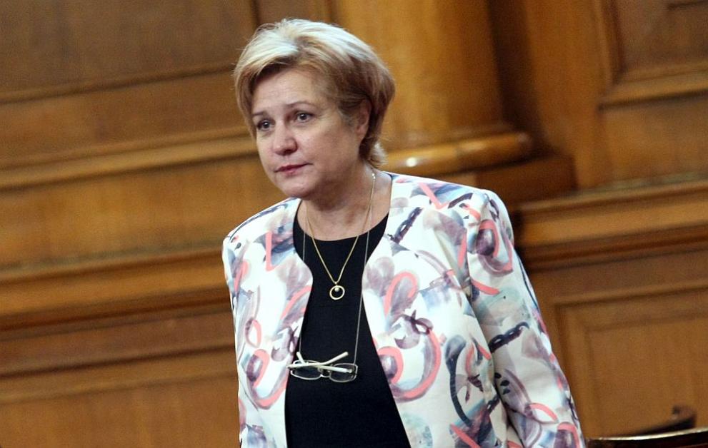 Председателят на бюджетната комисия в парламента Менда Стоянова от ГЕРБ