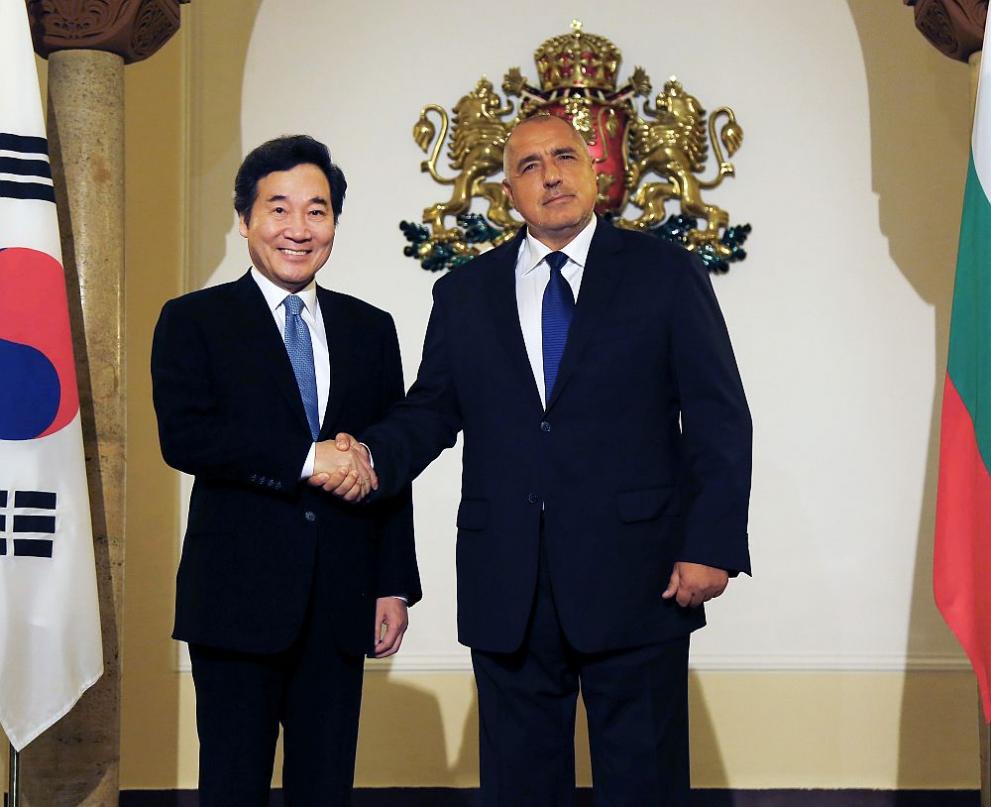  Премиерът Бойко Борисов се срещна с премиера на Република Корея И Нак-йон 