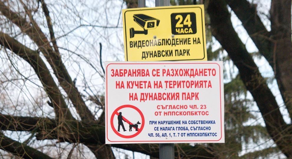 Забраниха разходки на кучета в Дунавския парк на Силистра