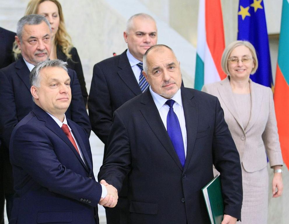  Българският министър председател Бойко Борисов се срещна с унгарския си сътрудник Виктор Орбан 