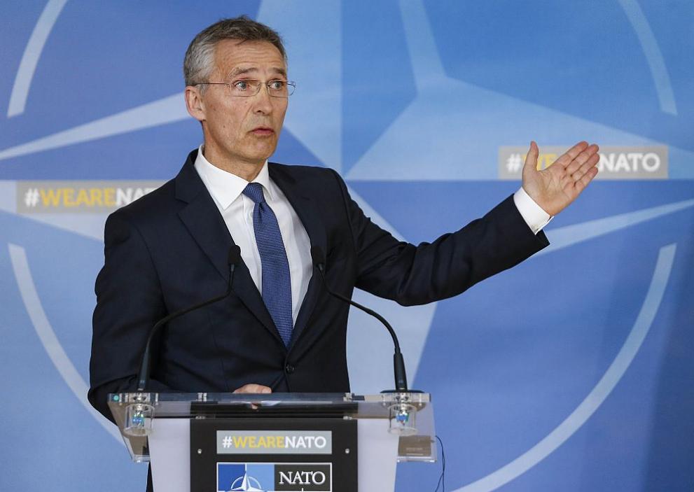  Генералният секретар на НАТО Йенс Столтенберг 