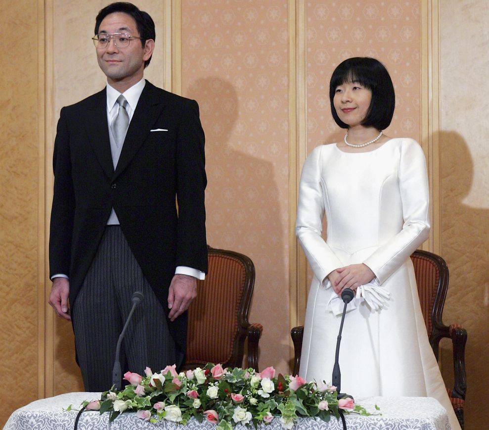  Принцеса Саяко и Йошики Курода 