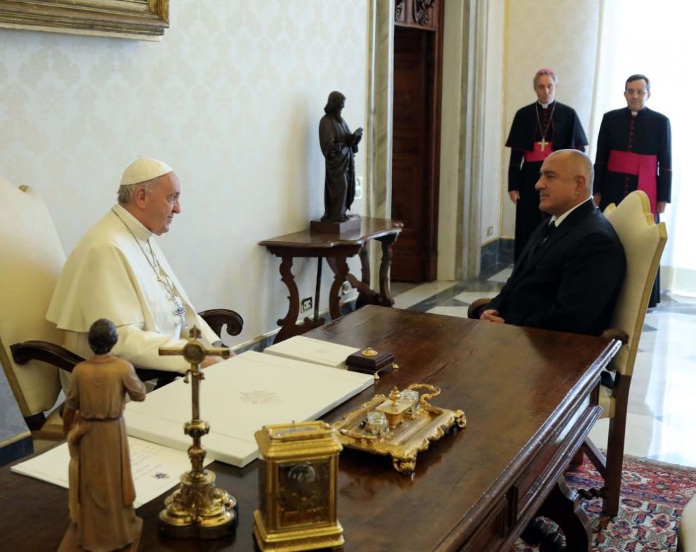  Борисов предложения папа Франциск да посети България 