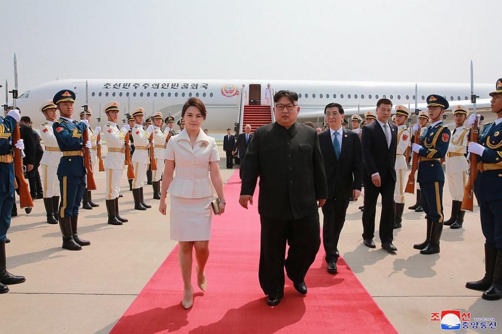  Ким Чен-ун е на посещаване в Китай 