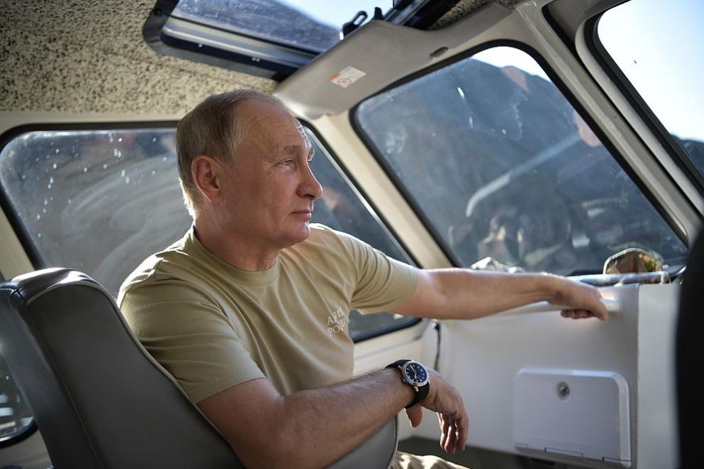  Владимир Путин в Сибир 