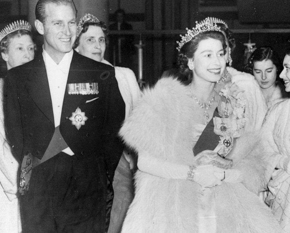 Кралица Елизабет Втора и принц Филип 