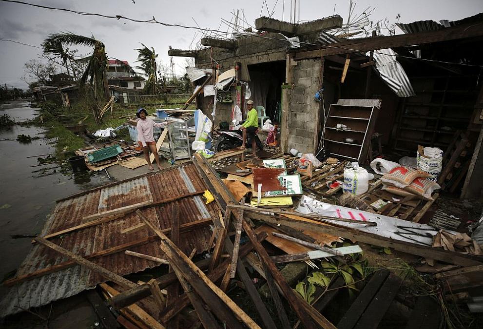  Тайфунът Мангхут мина през Филипините 