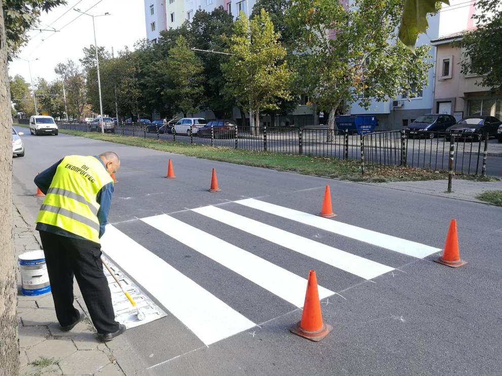 скандал за пешеходна пътека в Хасково