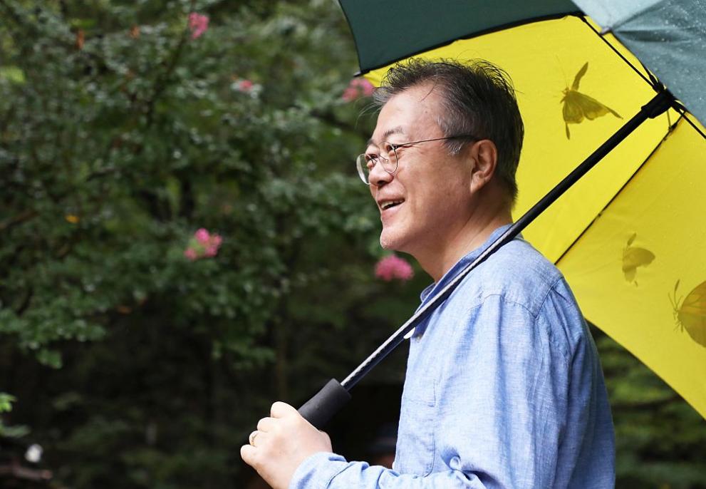 Южнокорейският президент Мун Дже-ин