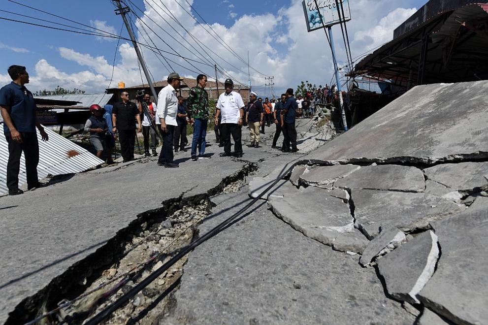  Индонезия земетресение 