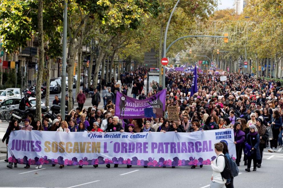 Масов протест в Испания срещу насилието над жени