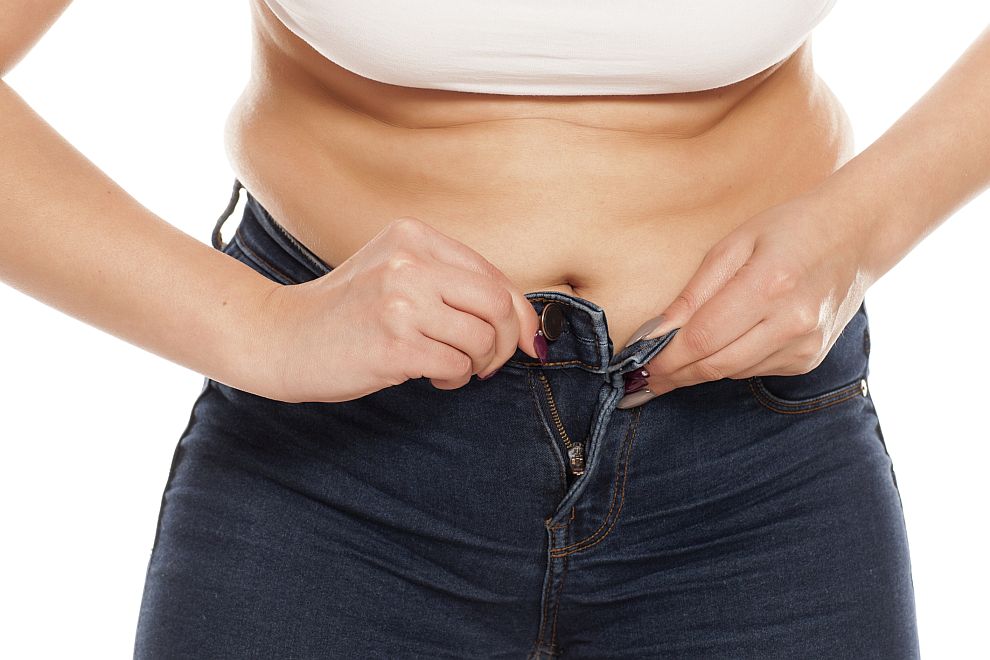 Натрупването на мазнини около вътрешните органи е характерно както за дебелите, така и за слабите хора