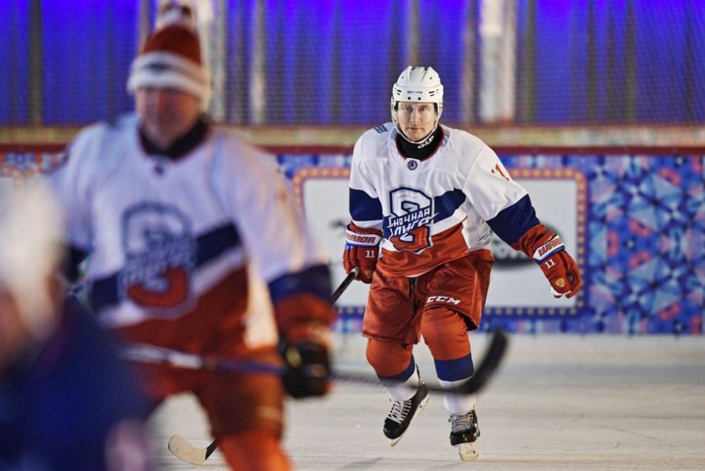  Владимир Путин хокей 