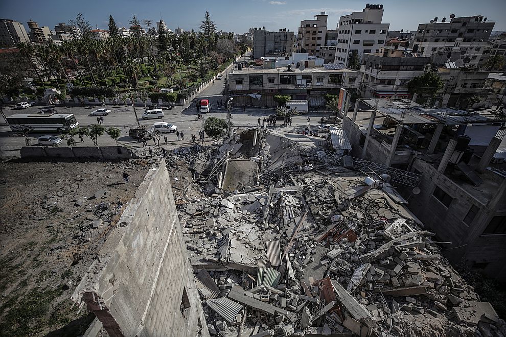 Напрежението в Газа спада след размяната на удари сред Израел и Хамас 