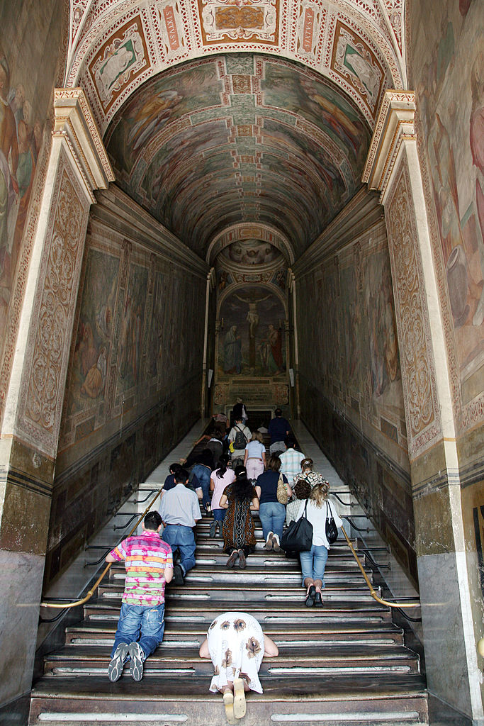  Scala Sancta Светите стъпъла в Рим 