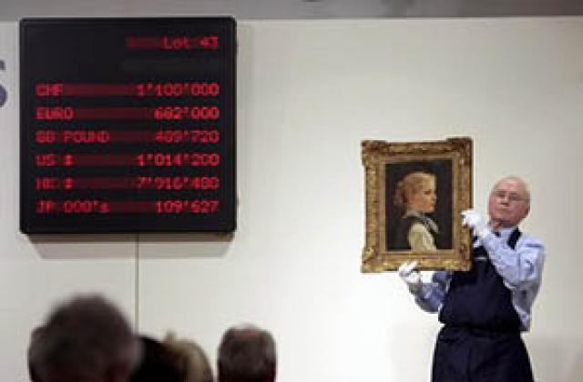 Модерно изкуство за 300 млн. паунда продадено през тази седмица
