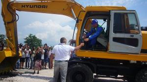 Борисов и Плевнелиев дадоха старт на строителството на лот 1