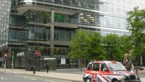 Canary Wharf раят на финансистите