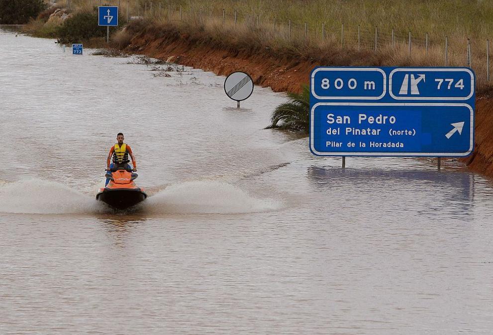 наводнения Испания 