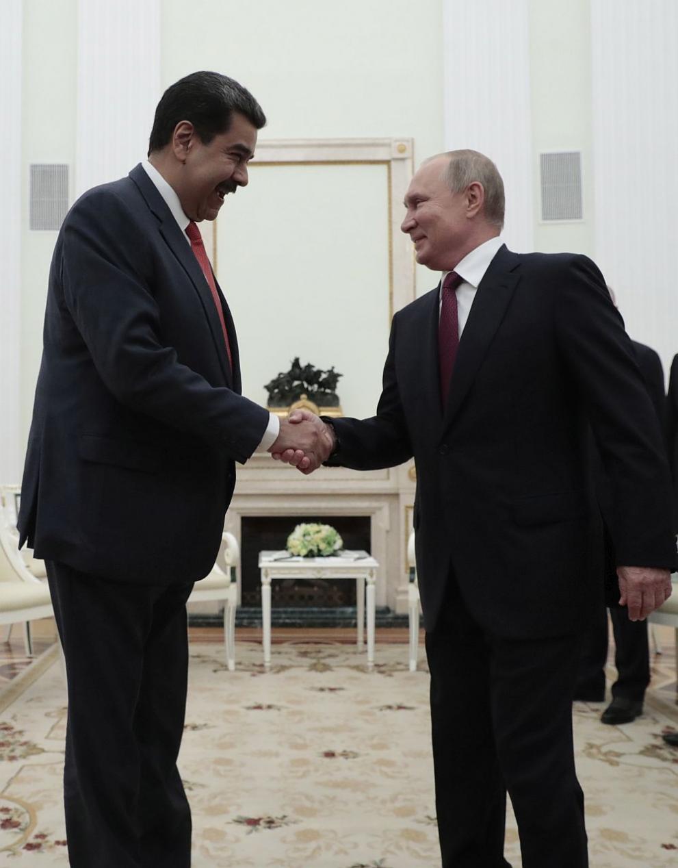  Путин и Мадуро 