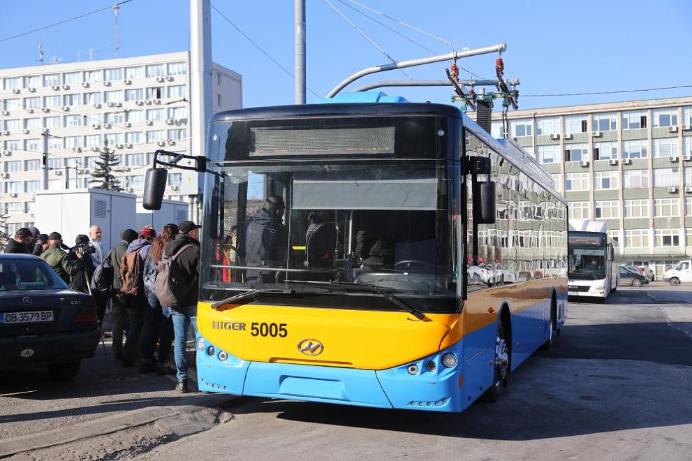  София линия 123 Йорданка Фандъкова електробус 
