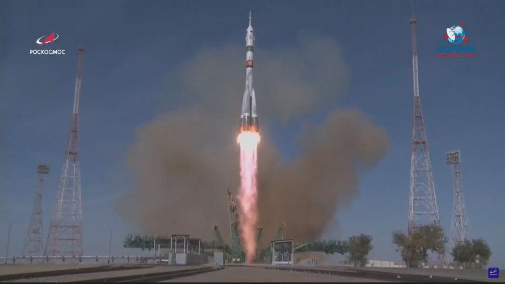 Ракетата "Самбо" достигна рекордно бързо до Международната космическа станция