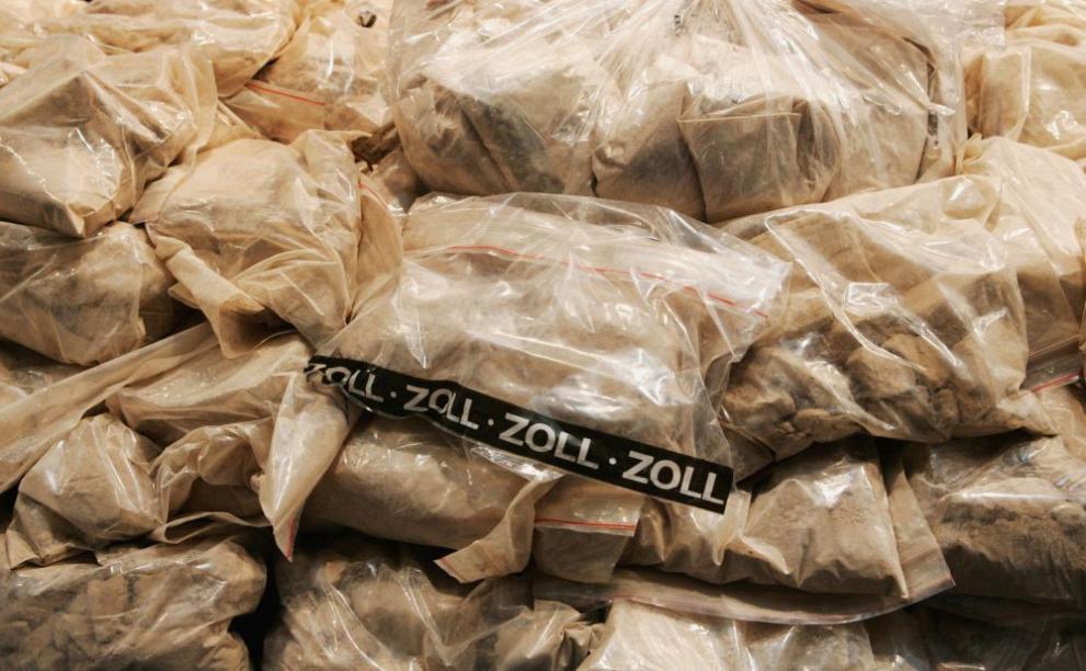 Тон кокаин от Пакистан бе конфискуван при спецоперация в Украйна