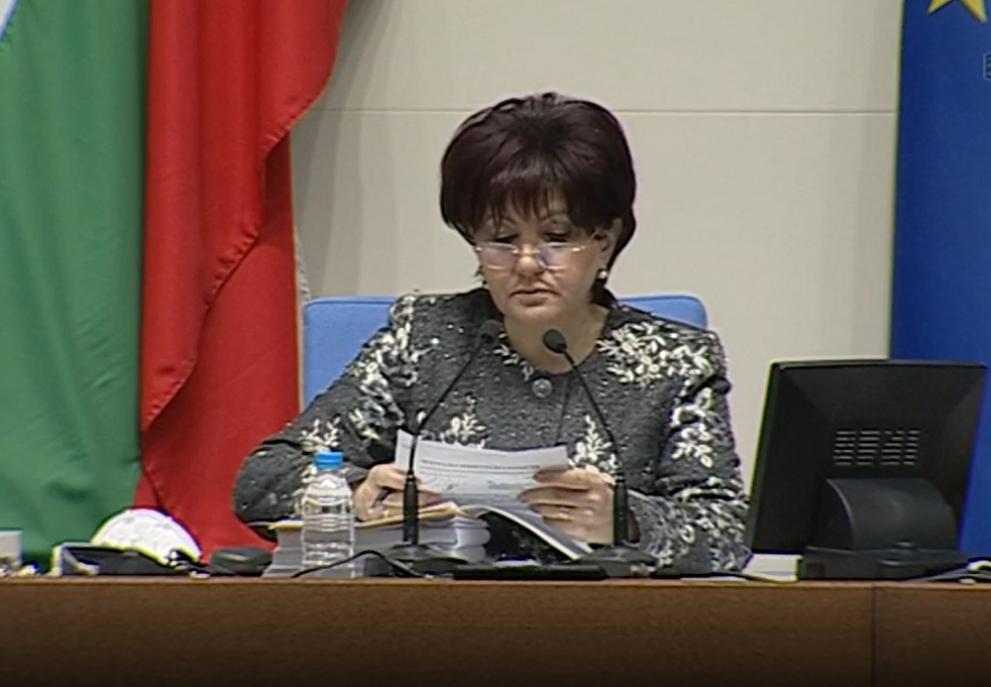 Цвета Караянчева ще се включи в първата пленарна сесия на новосформирания съвет, която ще се състои дистанционно на 25 януари от 13.30 часа