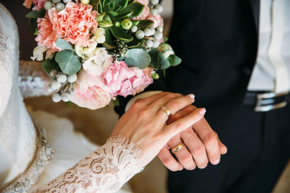 С над 18% по-малко сватби са регистрирани в Русия през 2020 г. в сравнение с предишната 2019