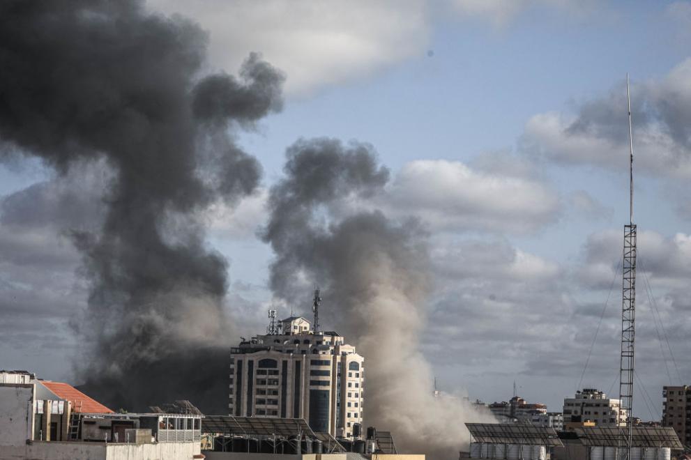 Въздушните удари в Газа