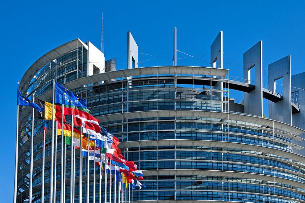  Европейския парламент в Страсбург 