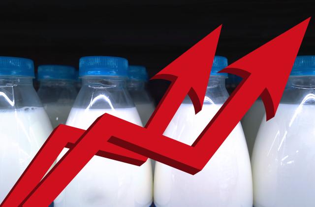 Продължаващото повишаване на крайните цени на млякото и млечните продукти,