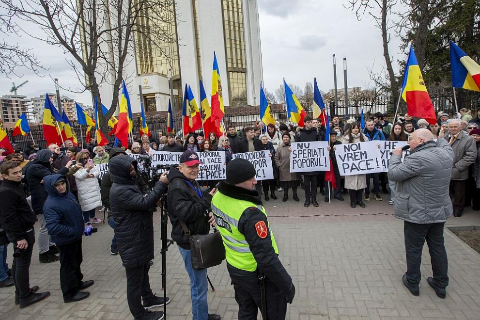 Молдова протест