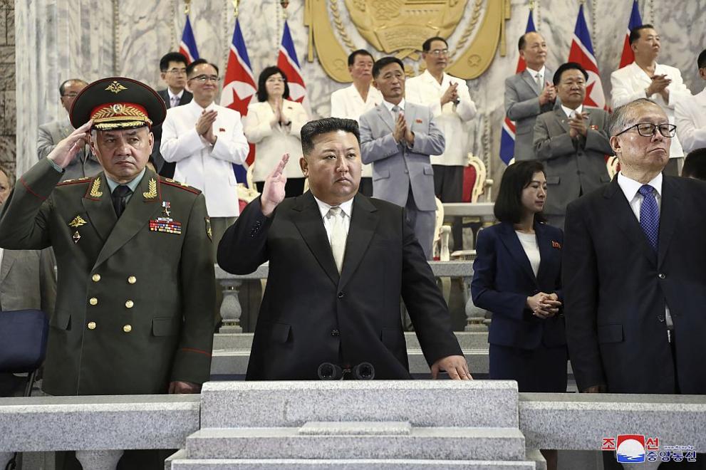  Северна Корея боен церемониал 