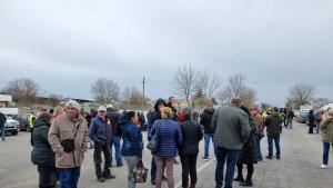села протест шош път Ямболско