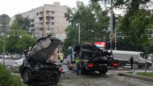 тежка катастрофа Пловдив