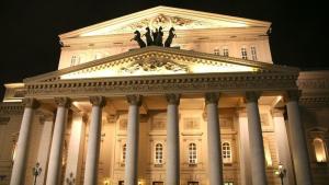 Сградата на Болшой театър в Москва