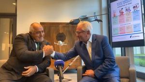 Армин Папергер и Бойко Борисов