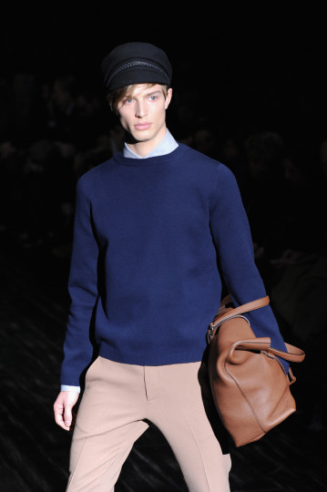 Представяне на колекцията на Gucci за сезон есен/зима 2014-2015 по време на Седмицата на мъжката мода в Милано
