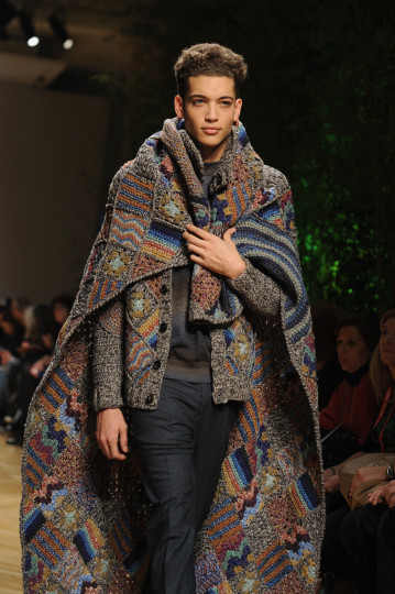 Представяне на колекцията на Missoni за сезон есен/зима 2014-2015 по време на Седмицата на мъжката мода в Милано