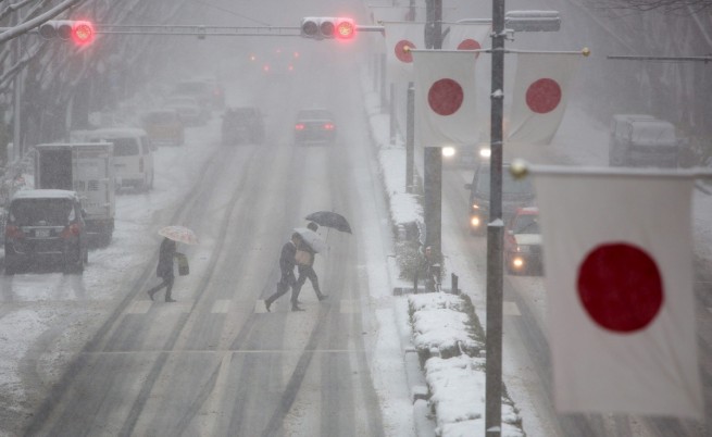 Бурните снеговалежи в Япония взеха жертви