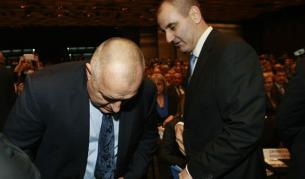 Бойко Борисов и Цветан Цветанов на отчетно-изборното събрание на ГЕРБ, 16.02.2014