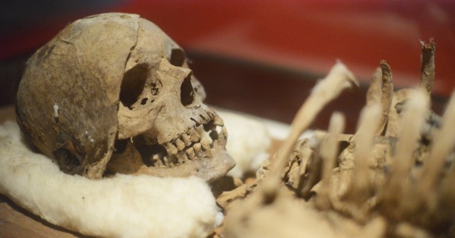 Жена намери човешки скелет в плевня в имот в село